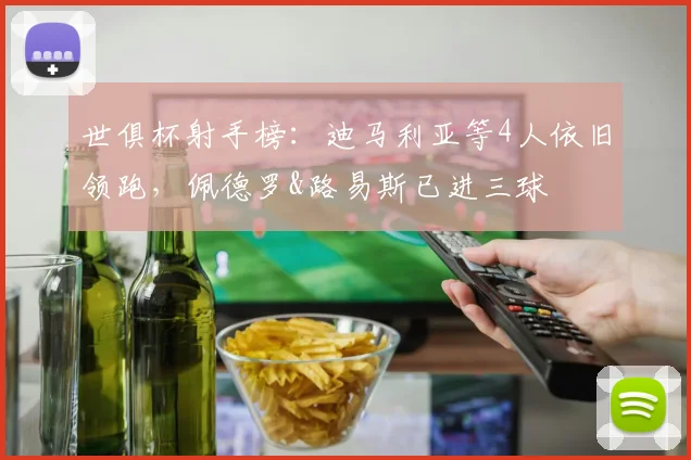 世俱杯射手榜：迪马利亚等4人依旧领跑，佩德罗&路易斯已进三球