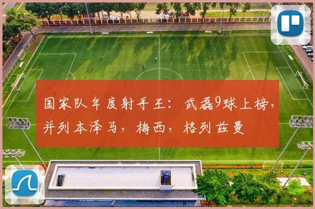国家队年度射手王：武磊9球上榜，并列本泽马，梅西，格列兹曼